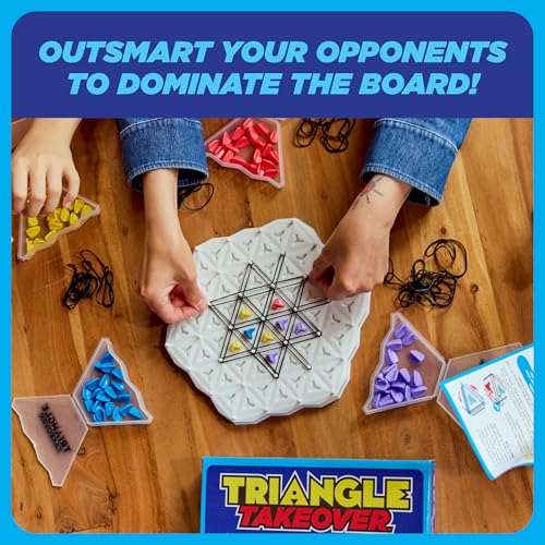 Triangle Takeover juego de mesa para 2 jugadores edad 8+ miniatura 5