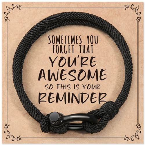 jewelrycard Inspirational Gifts for Teen Boys, Sometimes You...