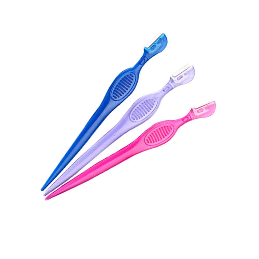 DreamCut 3 Pack Eyebrow Shapers - Razors for Trimming Eyebrows Facial Hair