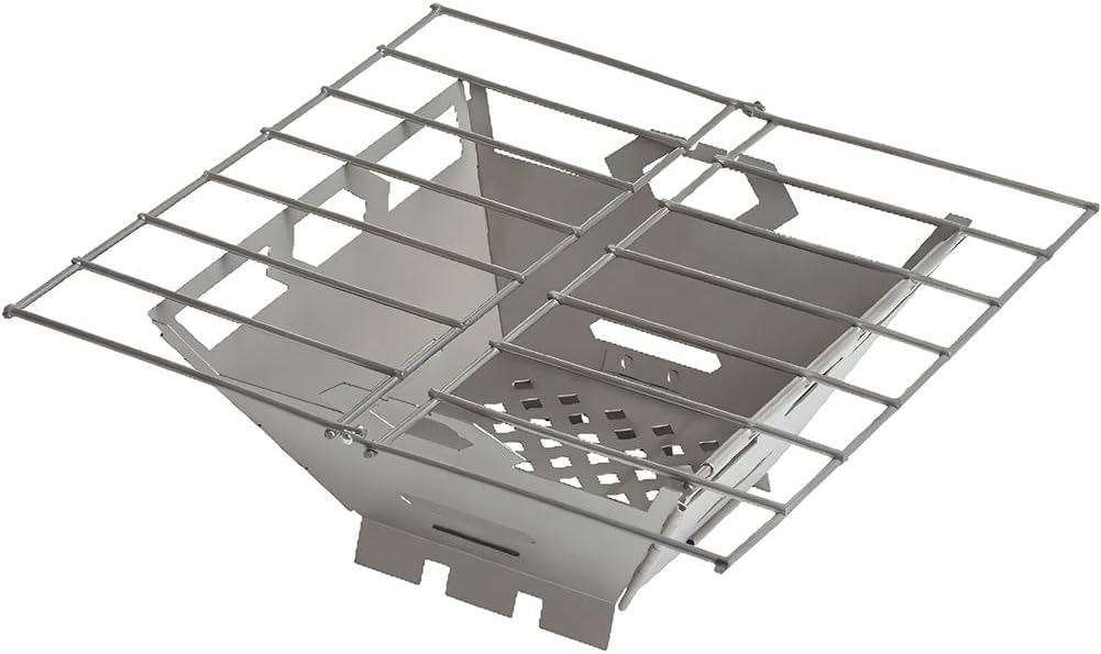 Vargo Fire Box Grill, Titanium