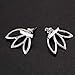 TOOGOO 3 Pares Pendientes De Flor De Loto Chaquetas Para Mujer Ni？a...
