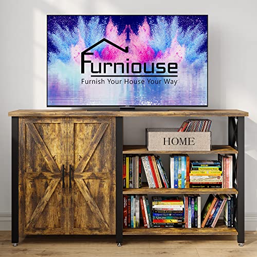 Furniouse 58" W Console Table With Cabinet, Narrow Sofa Table,Entryway Table With 4 Tier Open Storage, Side Table For Hallway, Living Room, Bedroom, Sturdy And Stable, Easy To Assemble Vine #TOP3