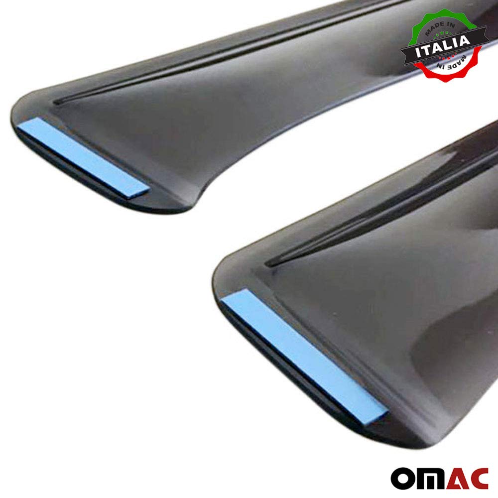 Deflettore antivento compatibile con Mercedes Sprinter W906 2006-2019 acrilico scuro 2X