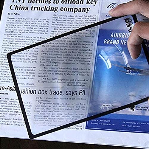 Loupe de lecture A5 ultra-thin et flexible à grand champ de vision
