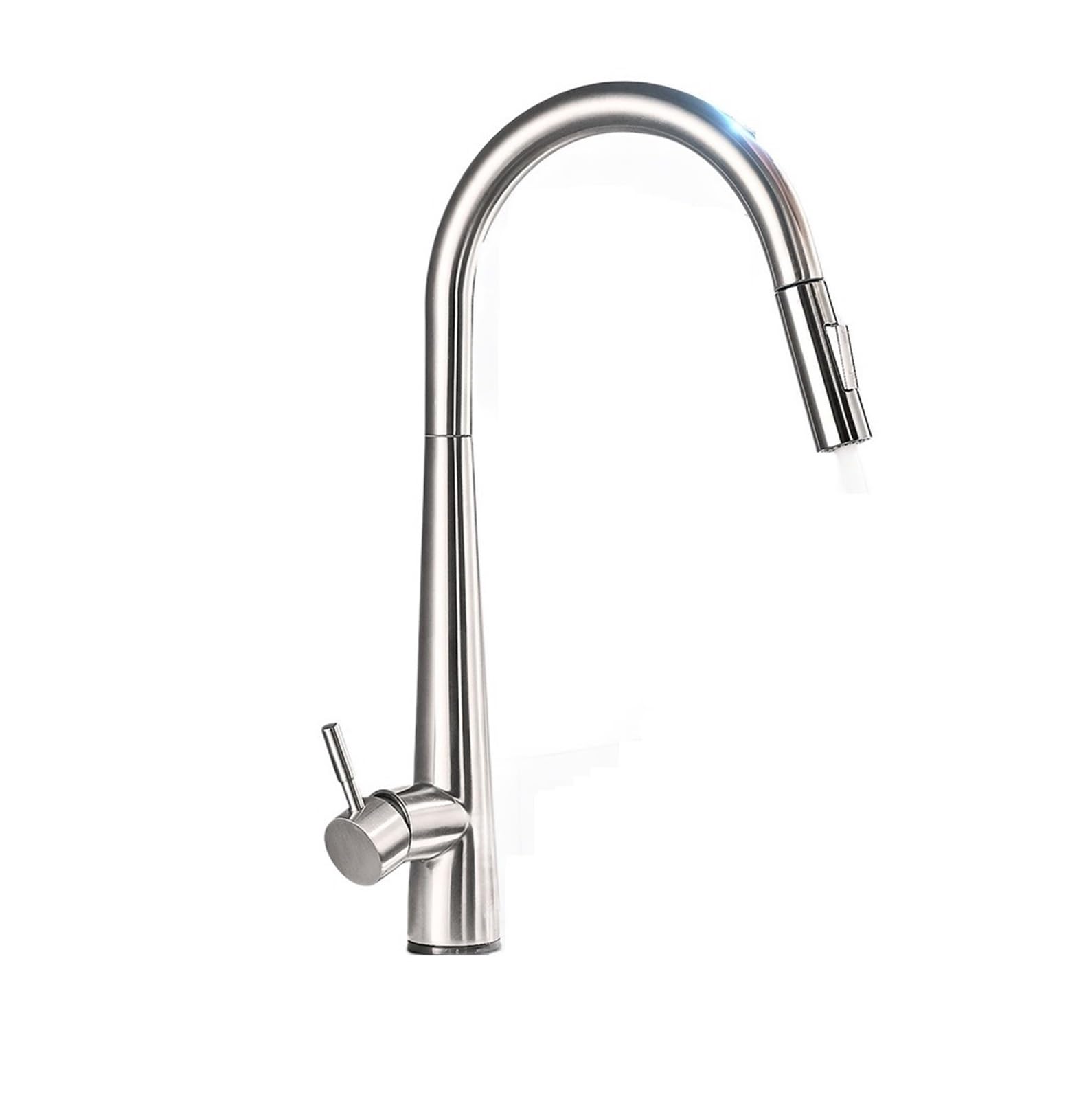 HADECOLL Pull-Out Faucet Sensor Kitchen Faucet Intelligent Touch Inductive Sensitive Faucet Mixer Water Tap Single Handledual Outlet Water Easy To Install,Brushed-A