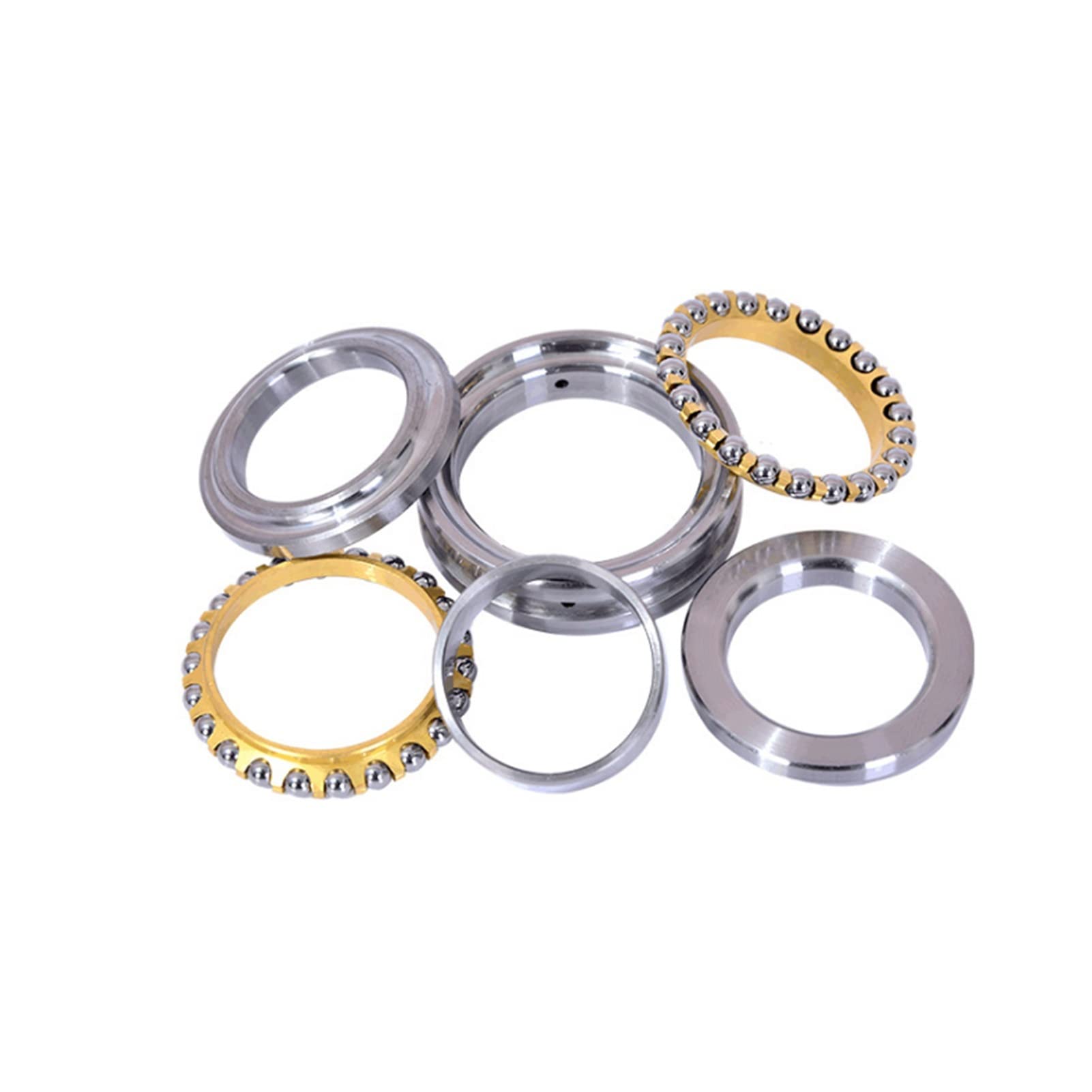 234711BM Rodamiento de Bolas de Contacto Angular de Empuje bidireccional, 57 mm x 90 mm x 44 mm, 1 Pieza (Size : 234711BM)