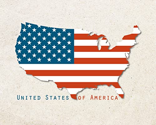 Sylvana Workshop - Usa Us Flag American Flag Posters And Prints Wall Art, Unframed(12"X16" Wall Decor), American Flag Poster Of Flags For Wall American Eagle Wall Art Cool Wall Decor Art Print Poster #TOP3