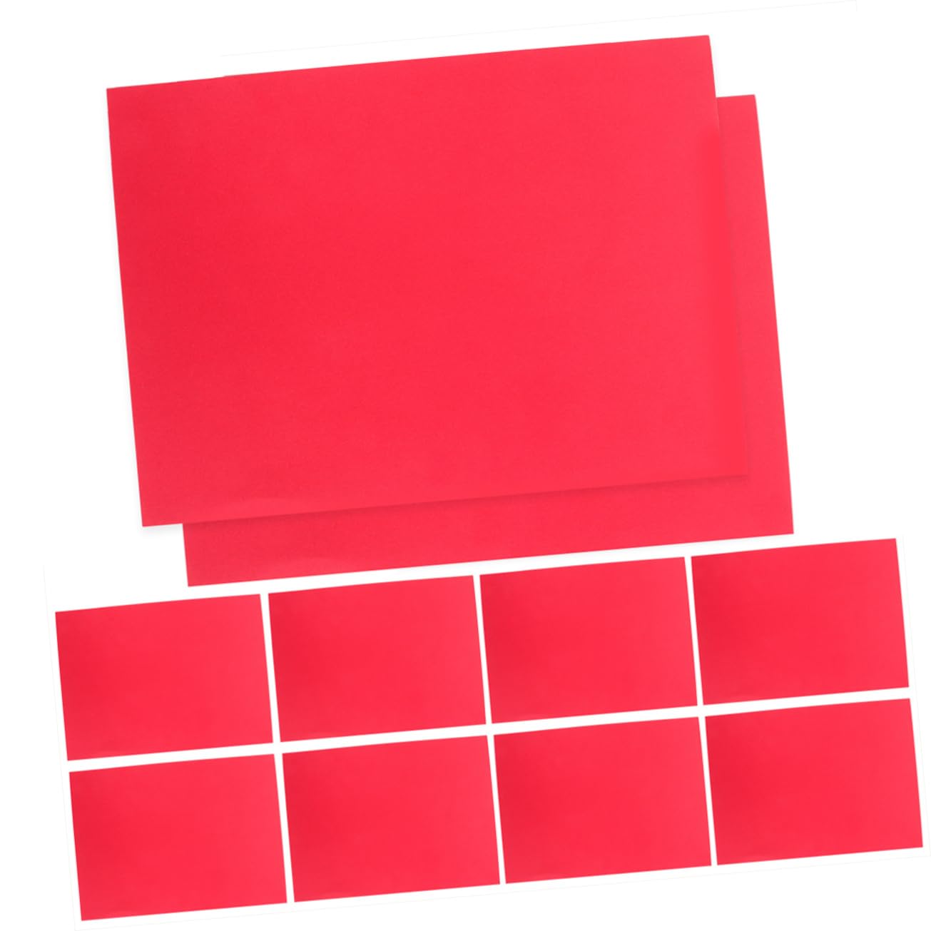 Buntes Bastelpapier A4, 100 Blatt Malkarton aus Papier für Papierbasteleien und Unterricht Farbiges Kartonpapier