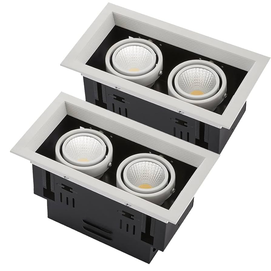 ライト・ランタン LED spotlight set of 2 Amazon.com: LED Downlight 2 * 7W,2 * 12W,2 * 20W,2 * 30W,Set
