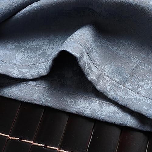 Cambkatl Men's Vintage Paisley Mandarin Collar Kung Fu Shirts Short Sleeve Chinese Traditional Tai Chi Frog-Button Shirt4