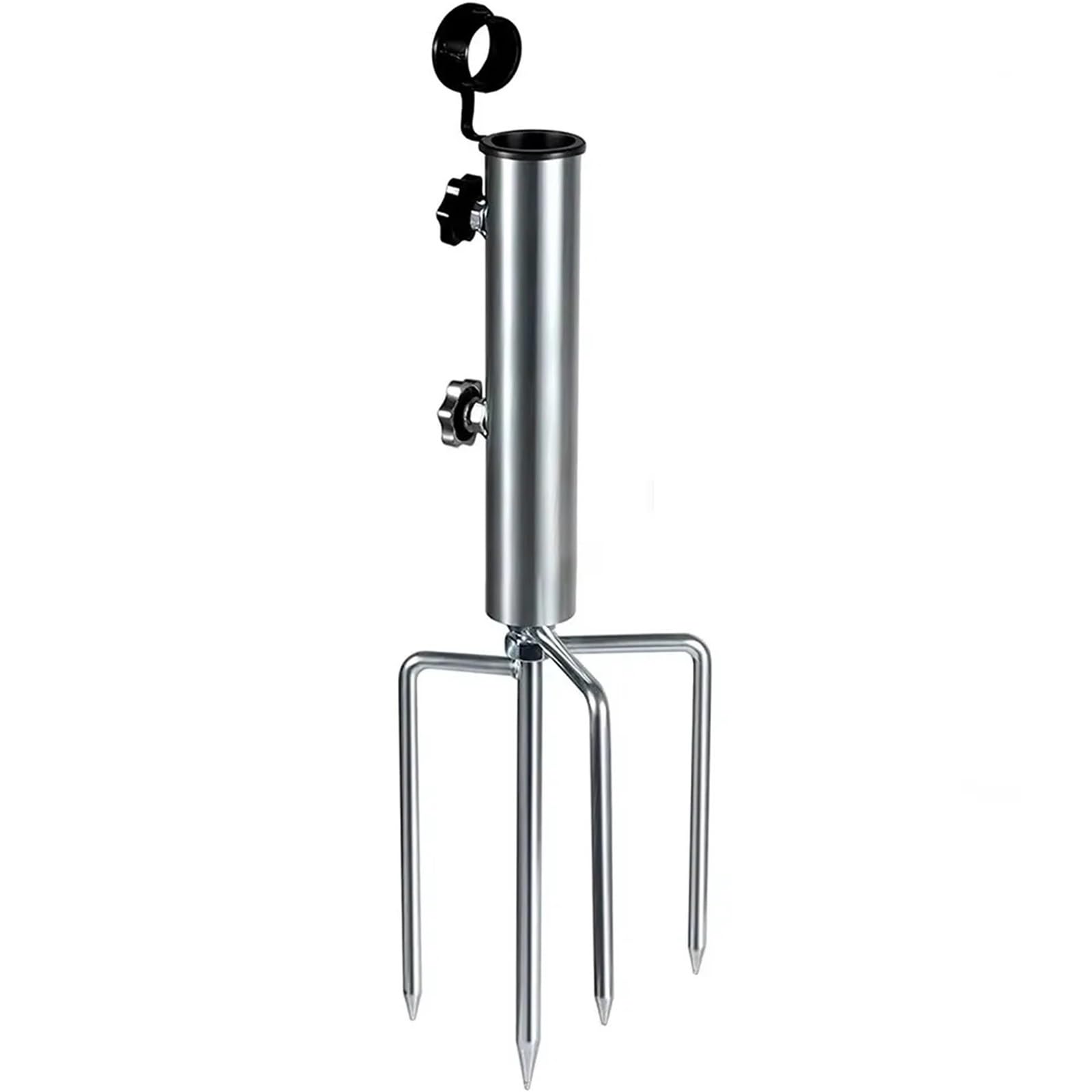 Base per ombrellone da spiaggia pesante per ombrellone da giardino con paletti, resistente al vento, stabile per giardino e spiaggia