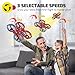 Spider Mini Drone for Kids with 3 Lighting Effects 2 Batteries, RC Helicopter with Altitude Hold, 360° Flips, Headless Mode, 3 Speed, Birthday Gifts Toys for Beginners 8-12 Boys Girls