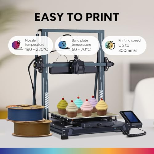 Image of OVERTURE PLA Matte Filament 1.75mm, Matte PLA Roll 1kg Cardboard Spool (2.2lbs), Dimensional Accuracy + /- 0.03 mm, Fit Most FDM Printer (Matte Navy Blue)