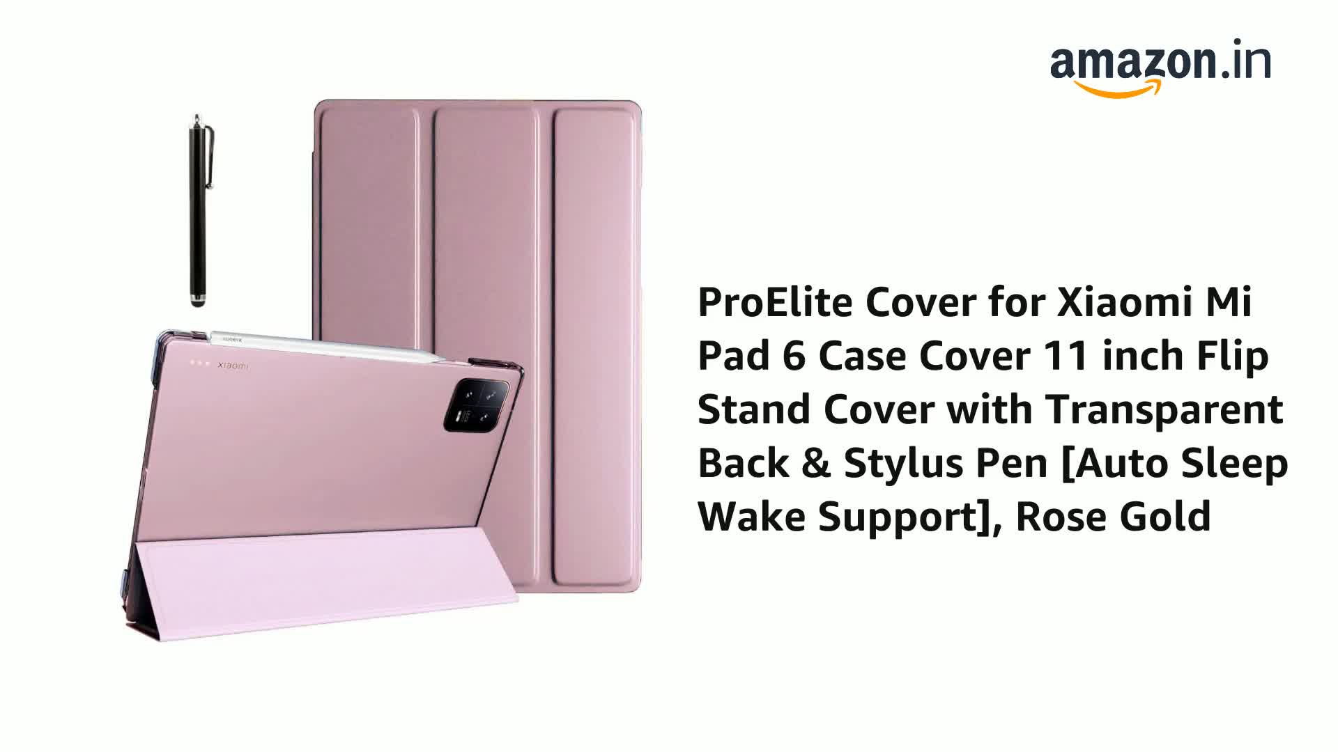 ProElite Cover for Xiaomi Mi Pad 6 Case Cover 11 inch Flip