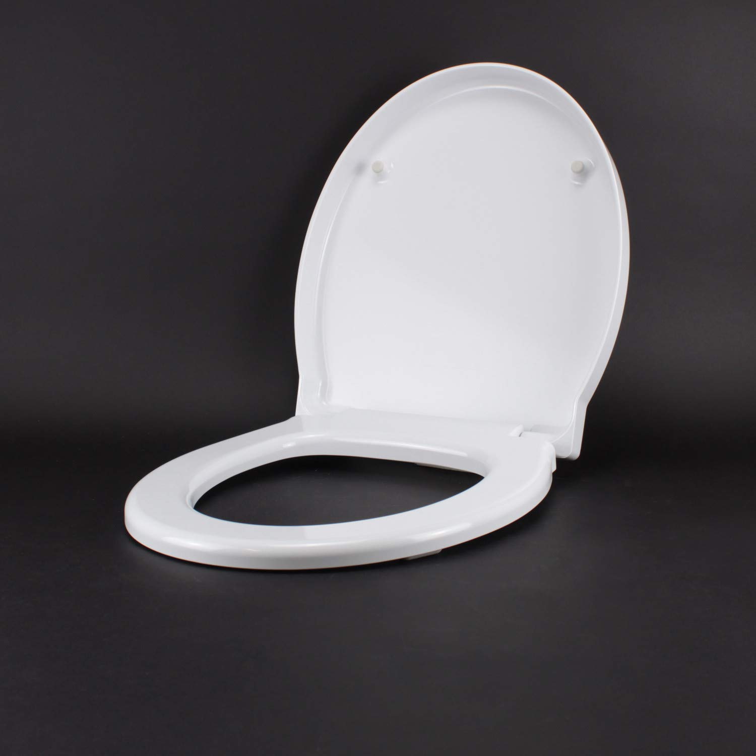 Copriwater per G.S.I. PANORAMA come ORIGINALE TERMOINDURENTE BIANCO cerniera inox normale o rallentata soft close
