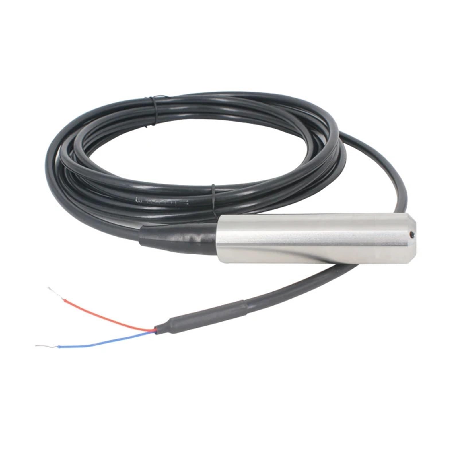 Sensor de nivel QDY30A Transmisor de nivel de líquido Detector de sensor de nivel de agua 12-36VDC 4-20mA Sonda de nivel de aceite(4-20mA output,3m range 10m cable)
