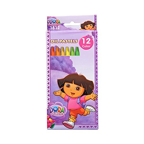 Oil Pastel Non-Toxic Wax Crayon Candy Color 12 PCS Oil Painting Stick Children Drawing by Shopiral