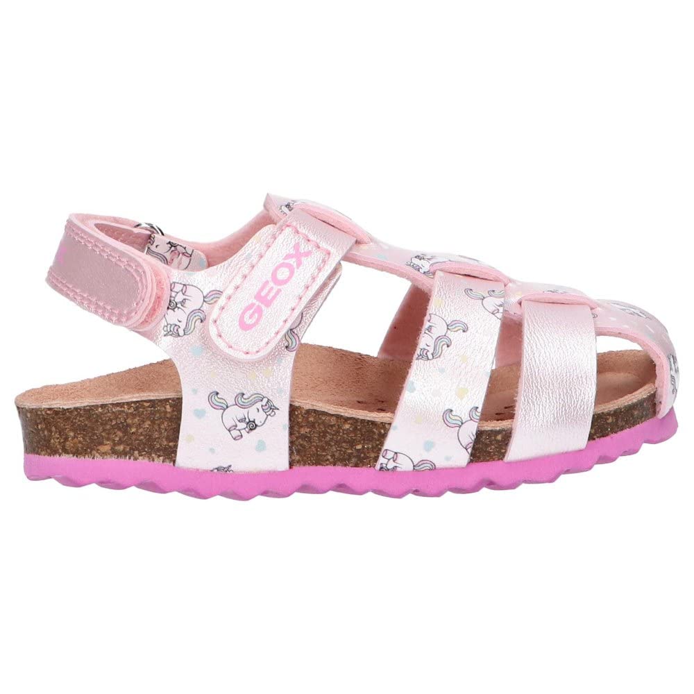 Geox - b chalki girl sandal - 22 - rosa-fucsia
