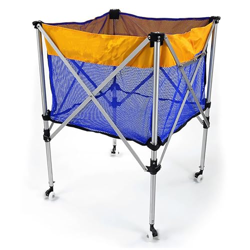 Carrello Portapalloni Ripiegabile in Alluminio