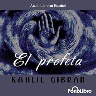 El Profeta [The Prophet] Audiolibro Por Khalil Gibrán arte de portada
