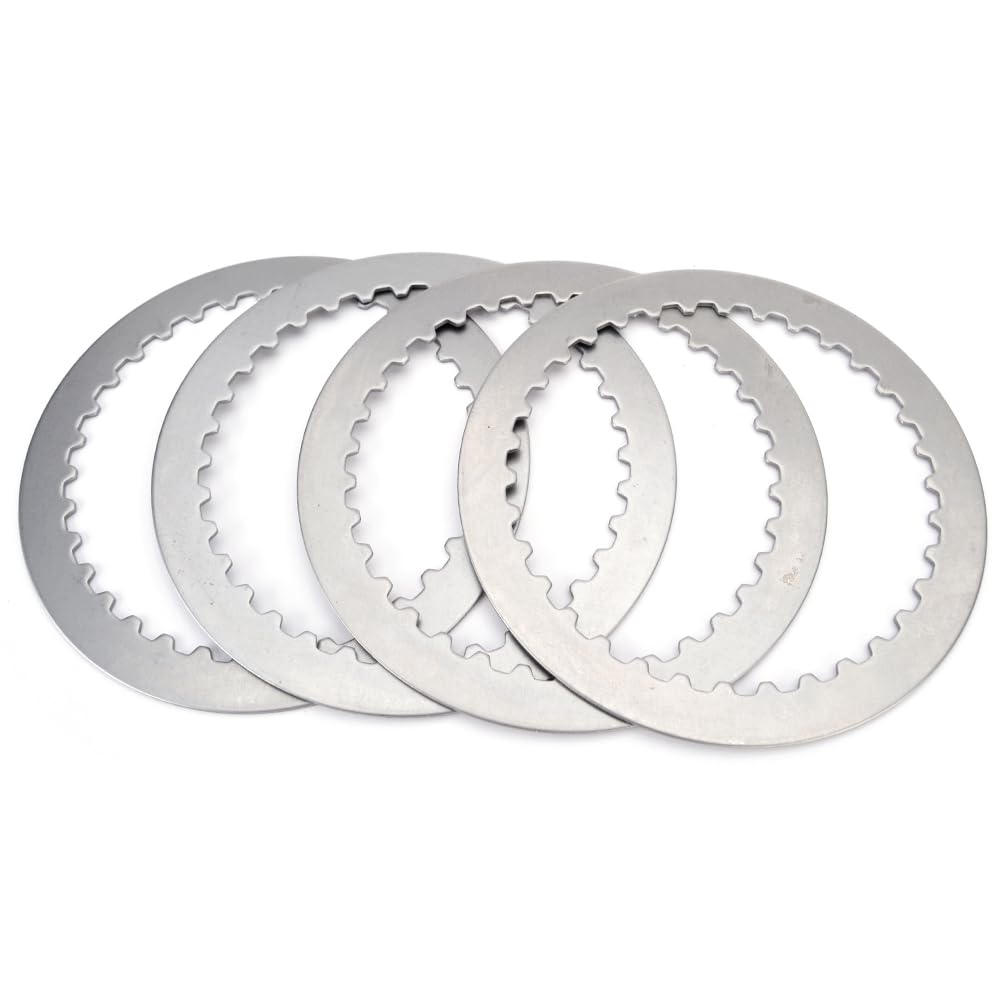 TERAM OISIRS - Kit de discos recortados y lisos para embrague para Honda TRX 250 TE FourTrax de 2002 2003 2004 2005 2006 2007 2008 2009 2010