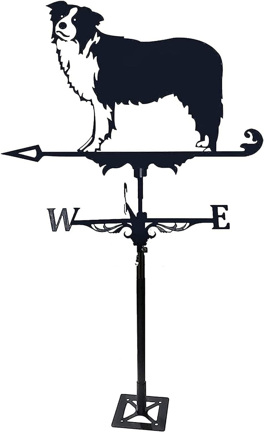 Weathervane Weathervane Steel Plug Wind Direction Measuring Tool for G Ornament