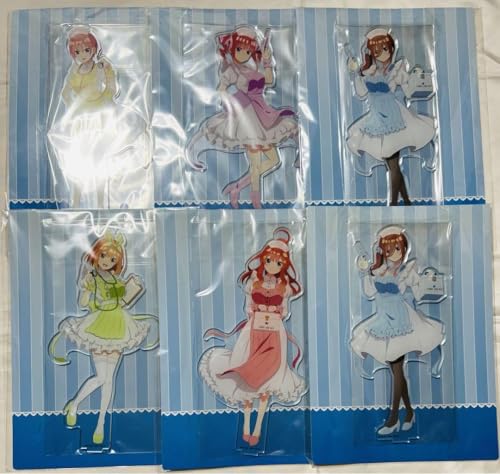 映画 五等分の花嫁 スタンド付メガアクリルプレート ナースver 6体