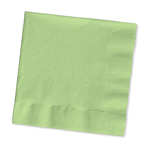 Creative Converting Touch of Color 2-Ply 50 Count Paper Lunch Napkins, Pistachio