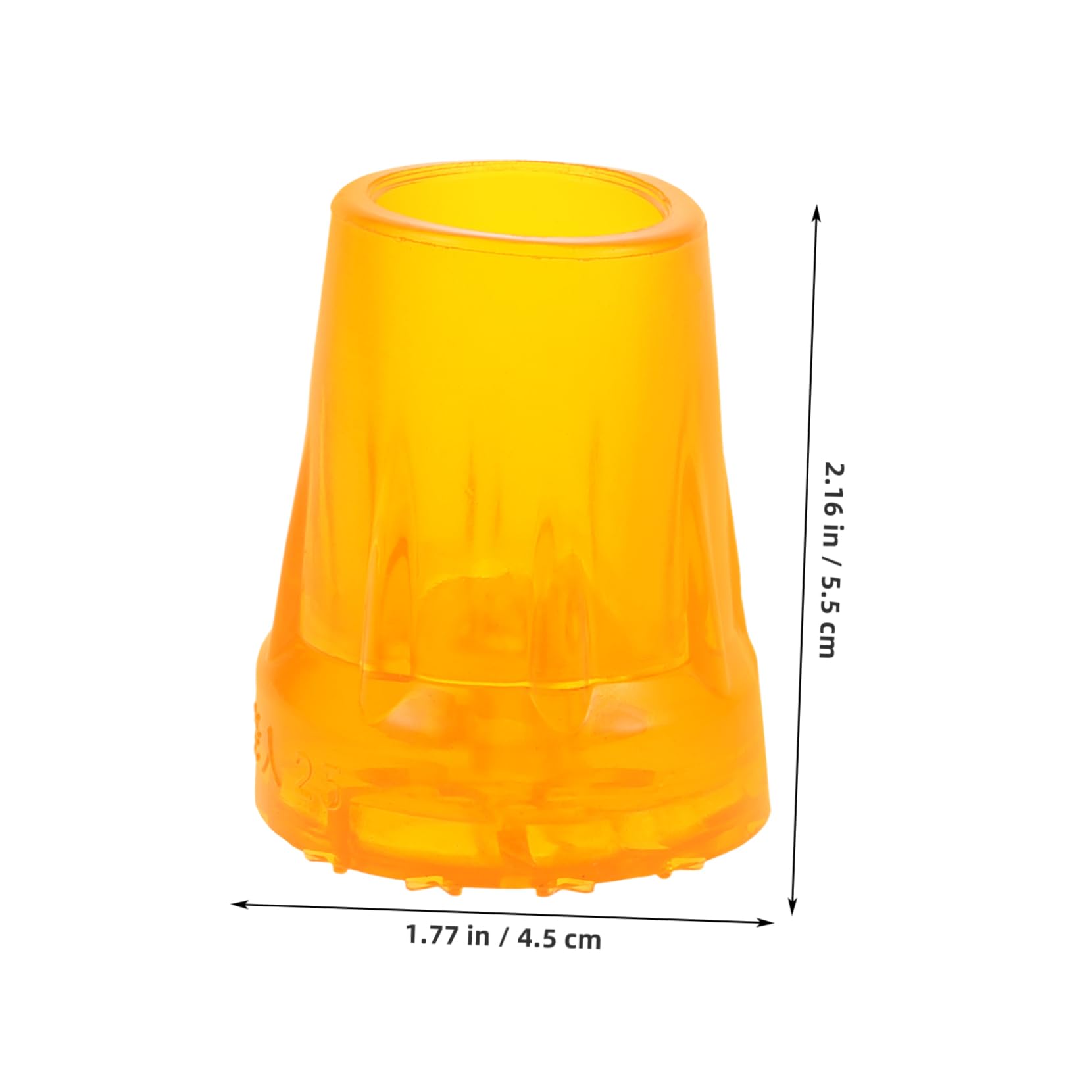 NOLITOY Non-Slip Walking Stick Tips Replacement Cane Ends for Old People Walking Pole Foot Protectors Cane Foot Pads