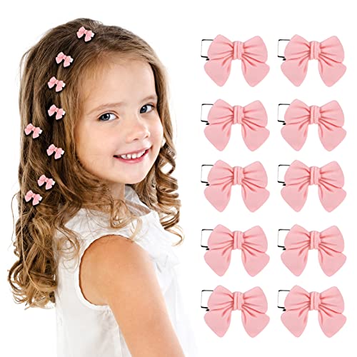 10 Pezzi Mini Mollette Capelli della Rosa Clip