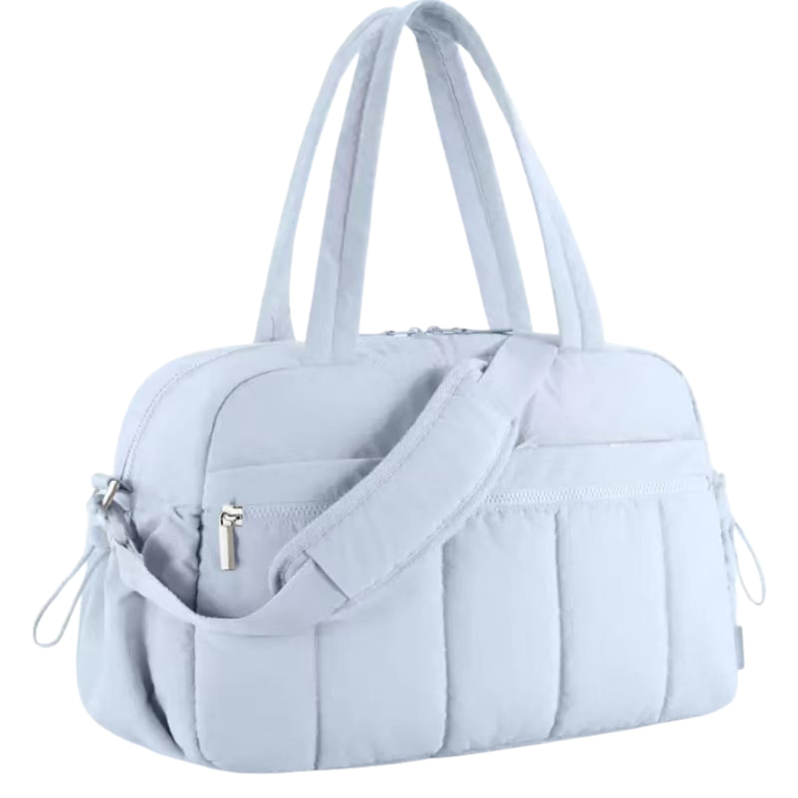 Womens Gym Bag Lightweight Weekend Overnight Bag with Wet Pocket, EasyJet Underseat Cabin Bags Ryanair Carry On, Travel Duffle Bags for Sports, Shopping (Blue)