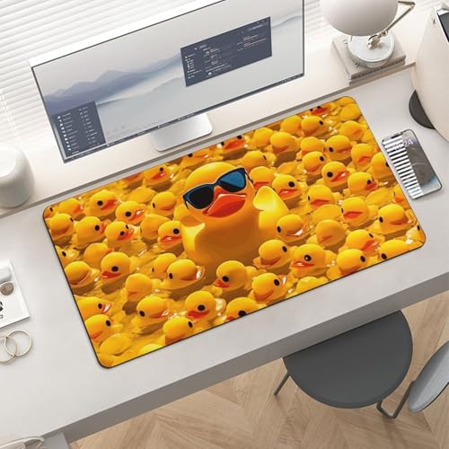 Yellow Ducky Desk Pad Protector Large Waterproof Desk Mat miniatura 6