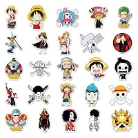 One Piece 50 Stück Aufkleber für Koffer, Skateboard, Laptop, Computer, Wasserflaschen, Auto, Teenager, Jungen, Mädchen, Aufkleber, wasserdicht – Ansicht 4
