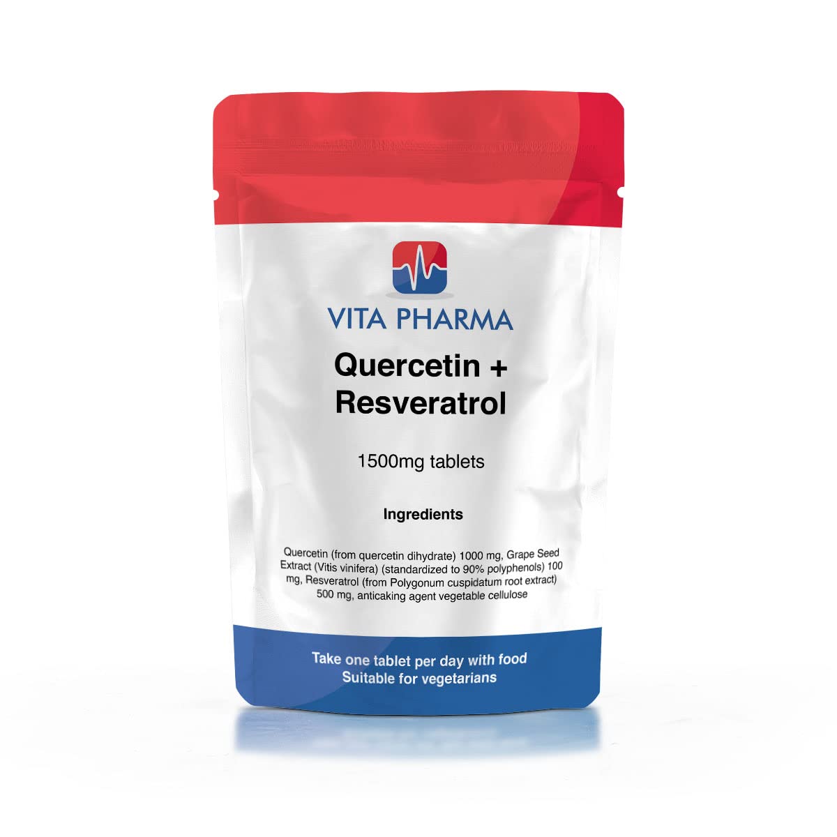 Buy QUERCETIN and RESVERATROL Combo, 180 Tablets, 6 Months Supply, take