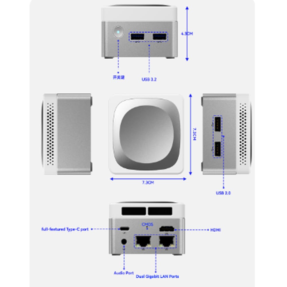 Amazon.co.jp: SZBOX ミニPC 小型pc Windows 11 Pro搭載 Intel Alder