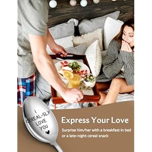 Lovinglyyoursicerealslyloveyouspoonforboyfriendhimhusbandgiftsvalentinesbirthdayanniversarypresentsforgirlfriendherwifefamily Urban Country Home Decor Lovingly yours i cerealsly love you spoon for boyfriend him husband gifts valentines birthday anniversary presents for girlfriend her wife family urban country home decor