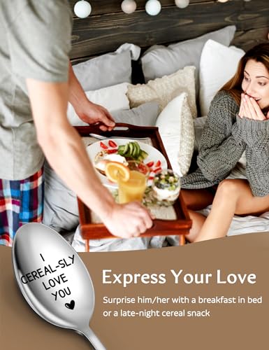 Lovinglyyoursicerealslyloveyouspoonforboyfriendhimhusbandgiftsvalentinesbirthdayanniversarypresentsforgirlfriendherwifefamily Urban Country Home Decor Lovingly yours i cerealsly love you spoon for boyfriend him husband gifts valentines birthday anniversary presents for girlfriend her wife family urban country home decor