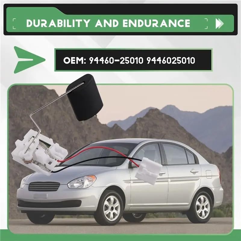 Sensor de nivel de combustible con flotador estable para Verna Accent 2