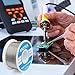 60/40 Rosin Core Solder Wire, 0.6mm and 1.5mm Tin Lead Rosin Core Solder for Stained Glass, Electronics, Gauge Wires, Jewelry, Electric Toys and Models,(0.6mm and 1.5mm/ 50g)