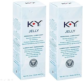 K-y Ky Jelly Personal Lubricant Quickly Prepares You for Intimacy Protects Against Discomfort : Net Wt 2 Oz (Pack of 2)