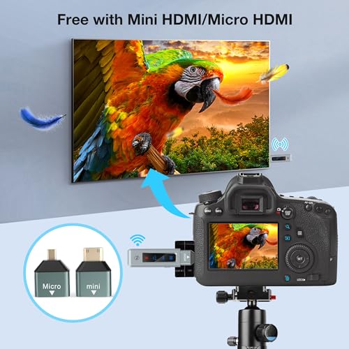 image for BRAIDOL Wireless HDMI Transmitter and Receiver, HD Extender Plug & Pla