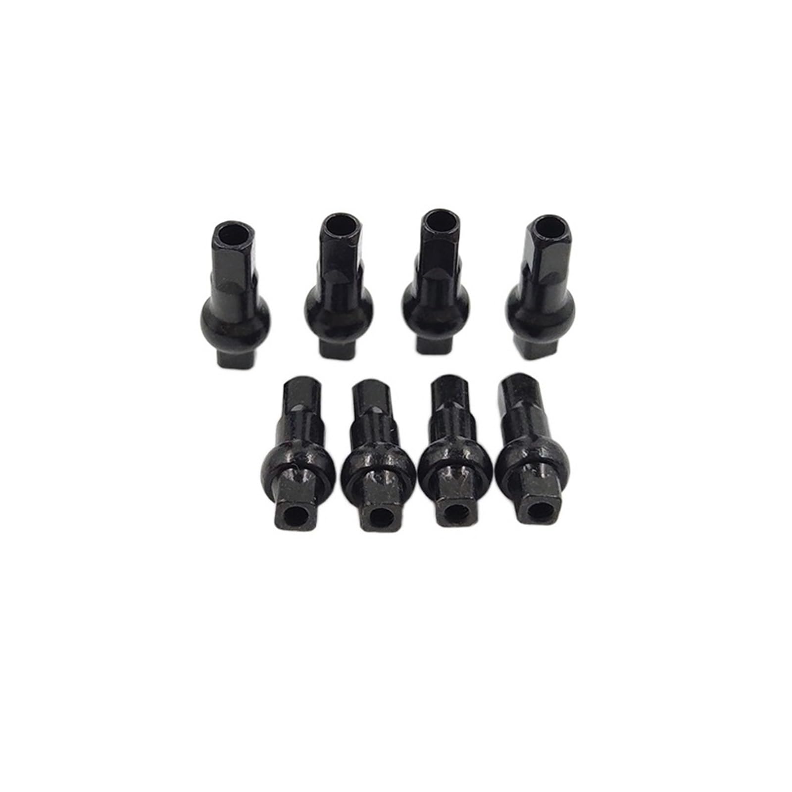 Nippel for 14,4 mm 16 mm 18 mm hochfeste Nippel aus Aluminiumlegierung, 14 G Speichen, Schwarze Rennradspeichen (Color : Black, Size : 14.4mm60pcs)