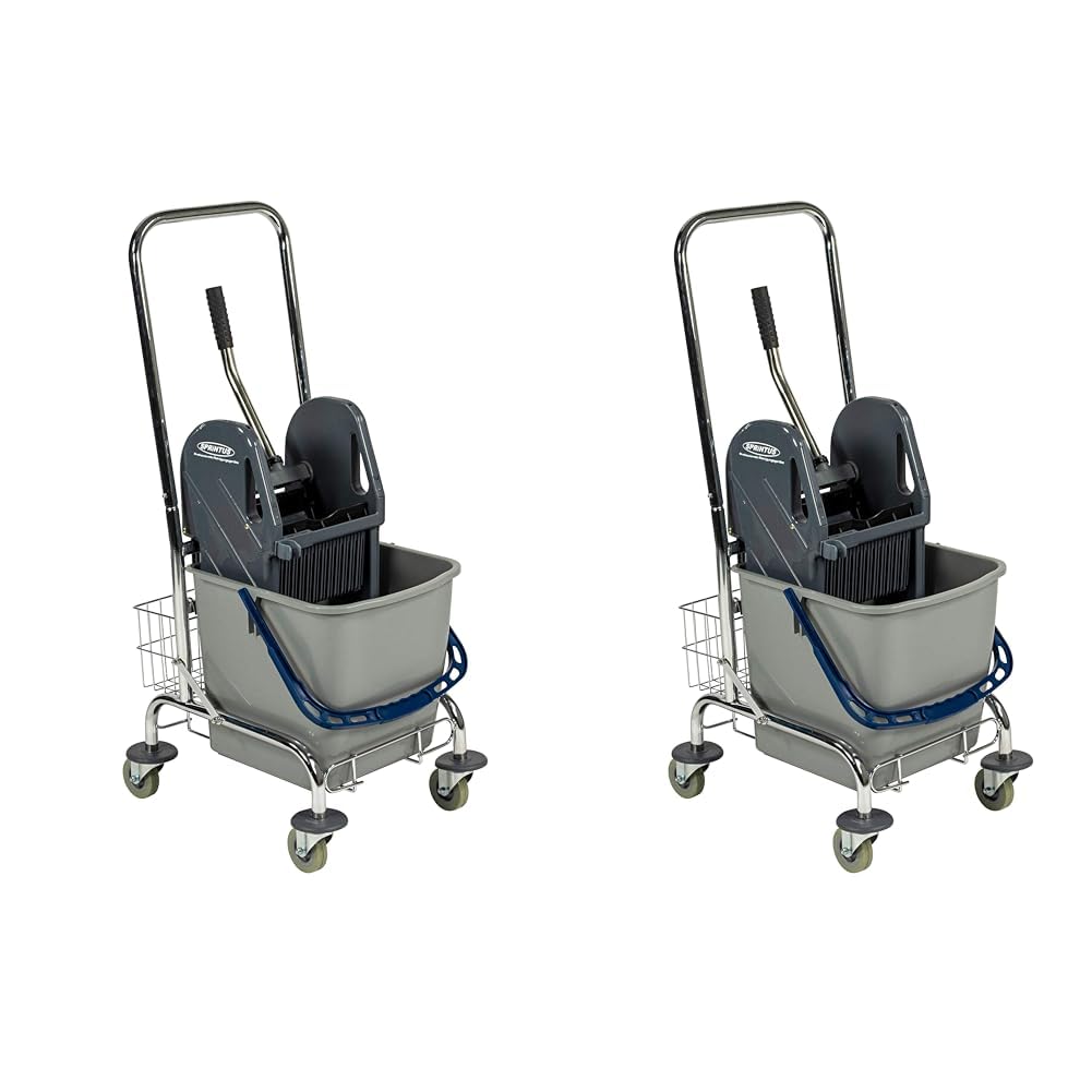 Sprintus 301035 Einfachfahreimer Chrom, Farbe: Verchromt (Packung mit 2)