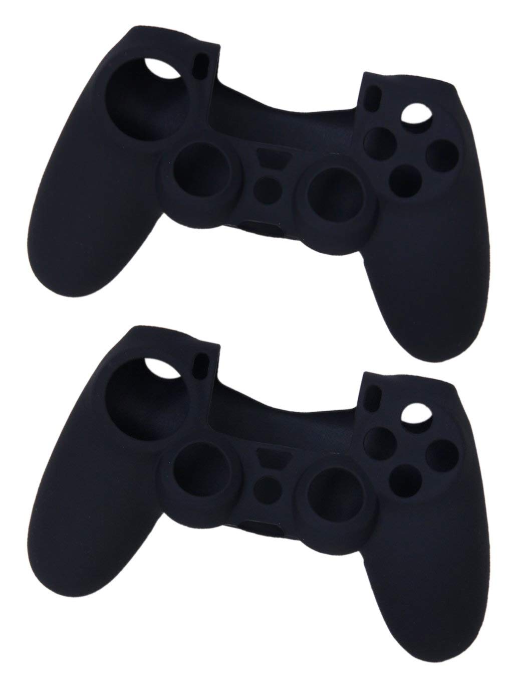 Microware Imported Silicone Protective Skin Case Cover for Sony Playstation 4 PS4 Controller - Black [Video Game] (Pack of 2) (B08X7C9PV6) Amazon Price History, Amazon Price Tracker