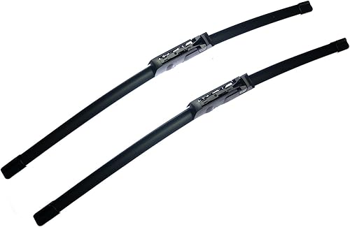 2 limpiaparabrisas de repuesto para Audi A6 2006-2011, Audi A6 Quattro 2005-2011, Audi C6 2005-2011 de 22 pulgadas + 22 pulgadas (paquete de 2) para