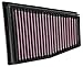 Produktbild K&N 33-3031 Motorluftfilter: Hochleistung, Prämie, Abwaschbar, Ersatzfilter,Erhöhte Leistung, 2010-2015 (A4, A5, RS4, RS5)