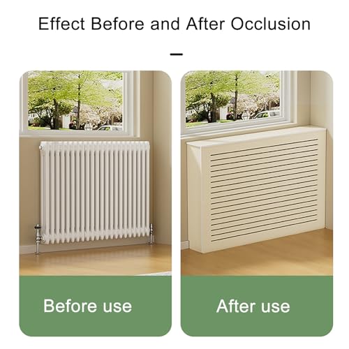 Étagère de protection pour radiateur fixation facile 80cm - 7