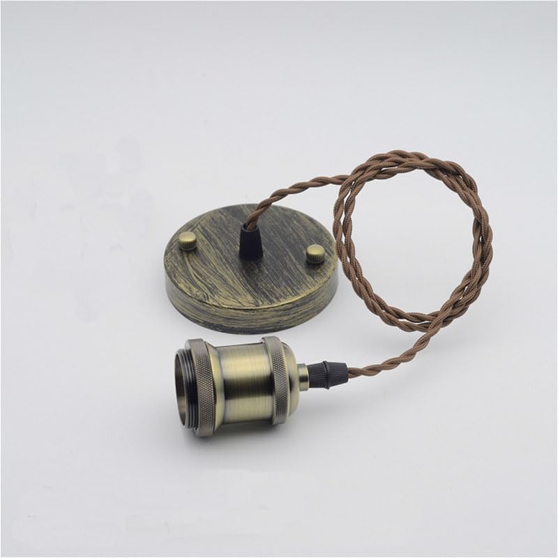 Aluminum Light E27 Lamp holder for 110V 220V led Incandescent bulb Vintage Retro decor hanging Lamp for home room - (Color: type 4; Base Type: E27)