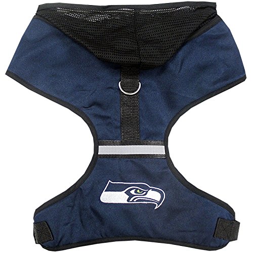 Pets First Seattle Seahawks Harness, Medium