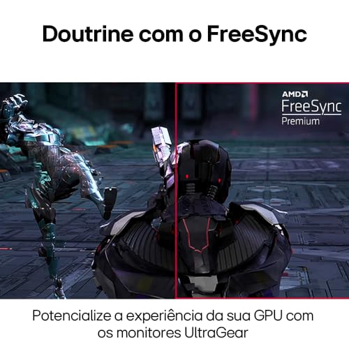 Monitor Gamer LG 24' Full HD 144Hz 1ms Inclinação Preto 24GN60R glide